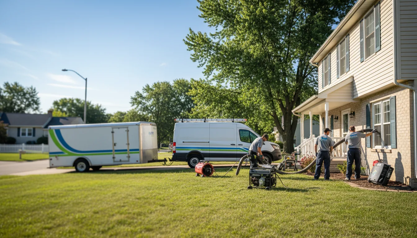 Flooded Basement Restoration And Cleanup With Repair in Courtland, MN near me